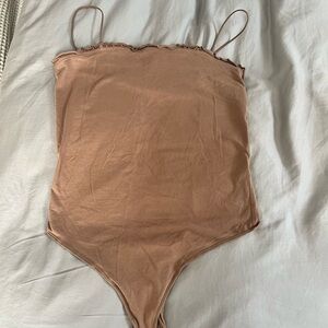 Abercrombie & Fitch Tan Bodysuit